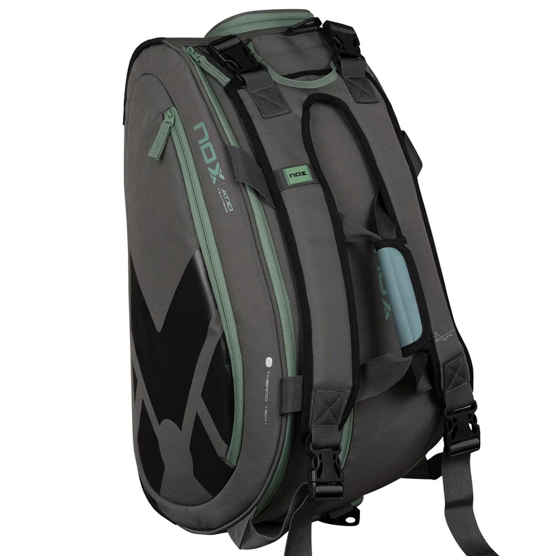 Nox AT10 Team Padel Bag (Grey/Green)