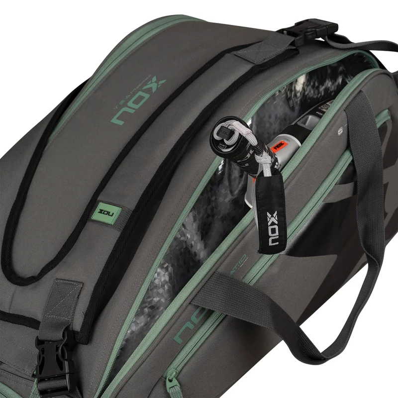 Nox AT10 Team Padel Bag (Grey/Green)