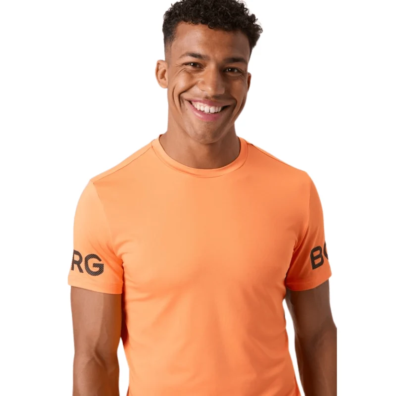 Björn Borg T-shirt Men Papaya