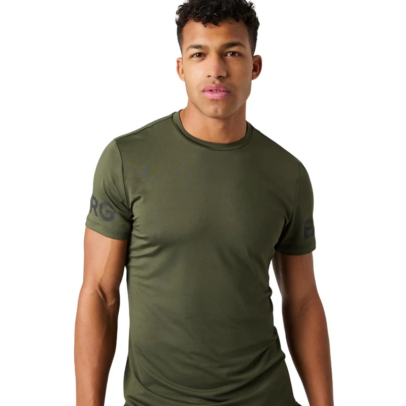 Björn Borg T-shirt Men Dark Green