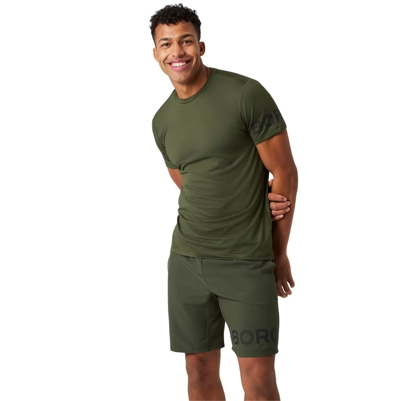 Björn Borg T-shirt Men Dark Green