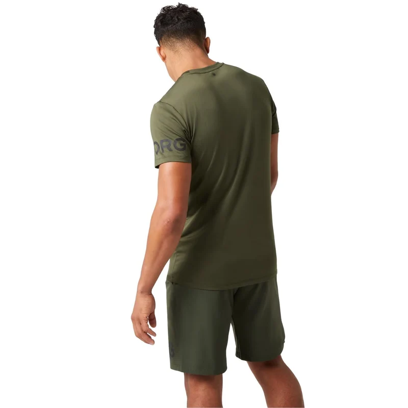 Björn Borg T-shirt Men Dark Green
