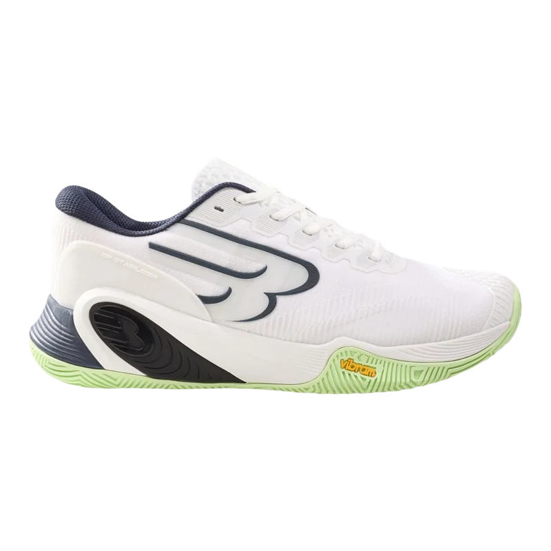 Zapatillas Bullpadel Hack Vibram 26V Blanco 2026