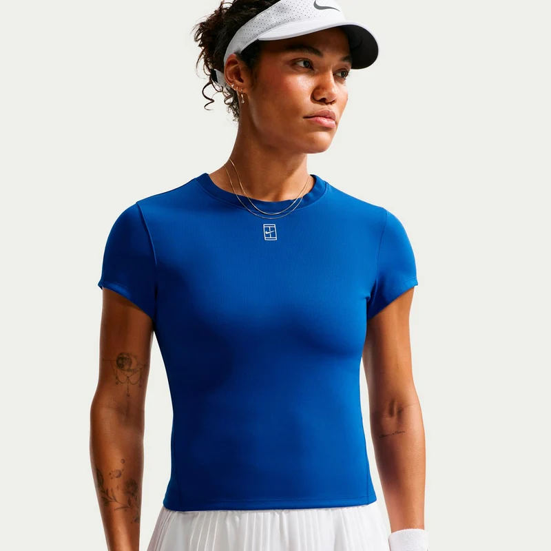 Court Dri-FIT Advantage T-Shirt Damen - blau
