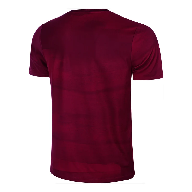 Create Receiver Wipe T-Shirt Herren-Weinrot,Weiß