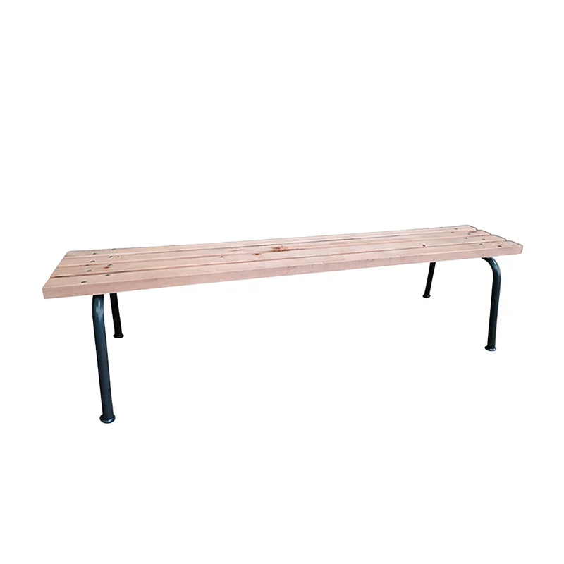 Tennisholzbank Tenntastic ohne Rückenlehne – 160 cm, Bausatz Tanne