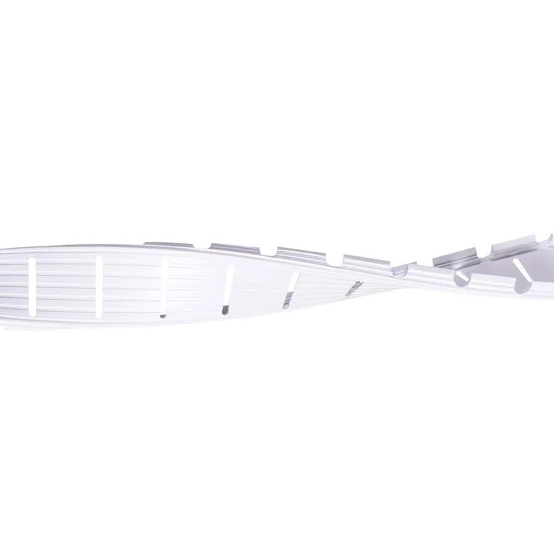 TENNtastic WHITE FLEX 4 – Tennislinien All-In-Set 40 mm, mit Befestigung, weiß