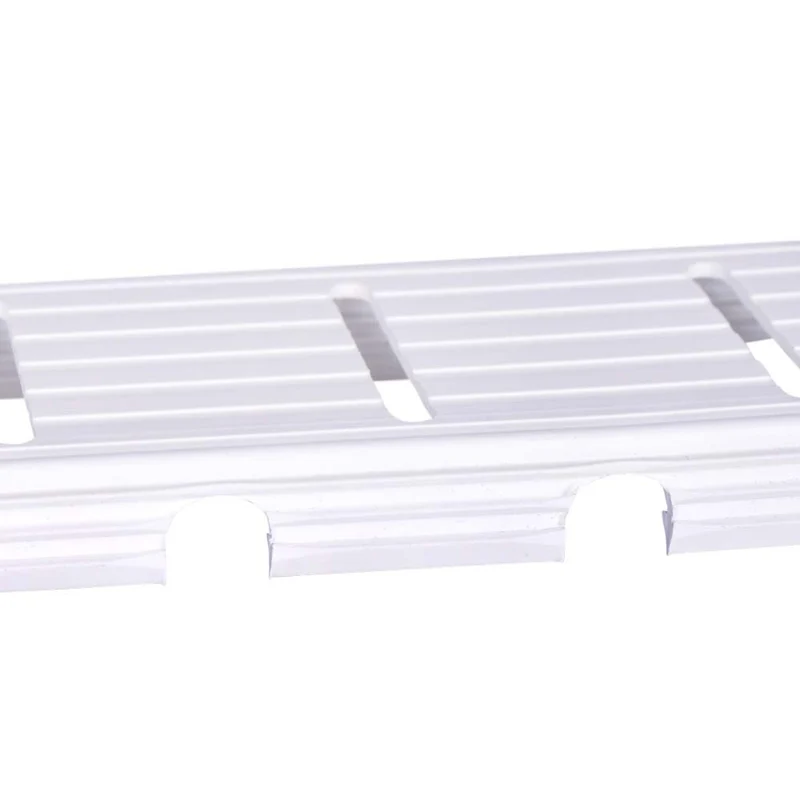 TENNtastic WHITE FLEX 4 – Tennislinien All-In-Set 40 mm, mit Befestigung, weiß
