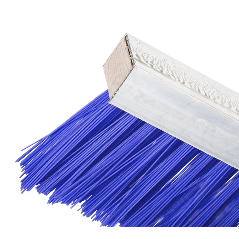 Spezialbesen Schmal Blau – 145,5 cm, harte Kunststoffborsten