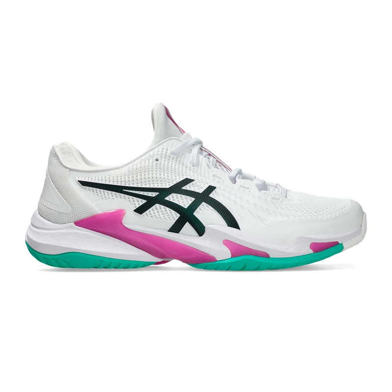 Court FF 3 Allcourtschuh Herren - weiß, pink
