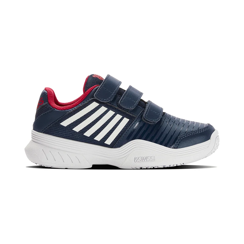 Court Express Strap Omni Allcourtschuh Kinder-dunkelblau,weiß