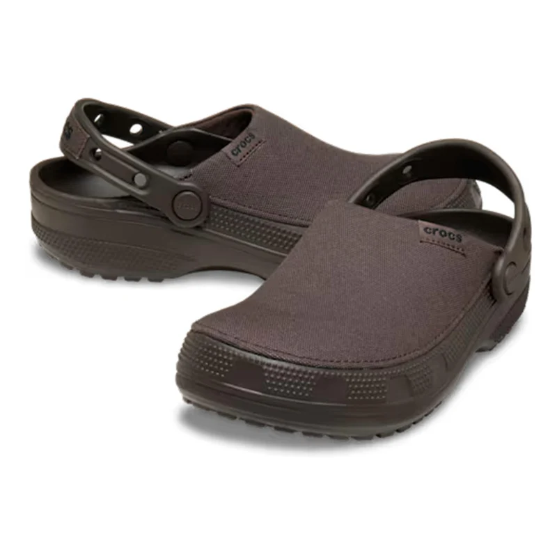 Classic Crafted Clog Badelatschen Herren - braun