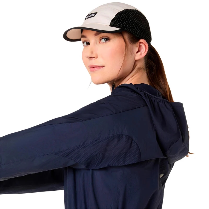 Road Packable Laufjacke Damen - dunkelblau