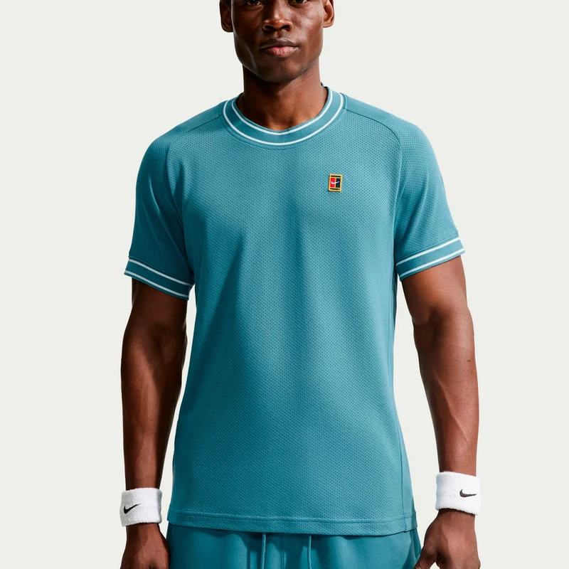 Court Heritage T-Shirt Herren - petrol