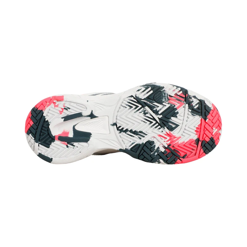 Court Express 2 Strap Allcourtschuh Kinder-Weiß,Petrol
