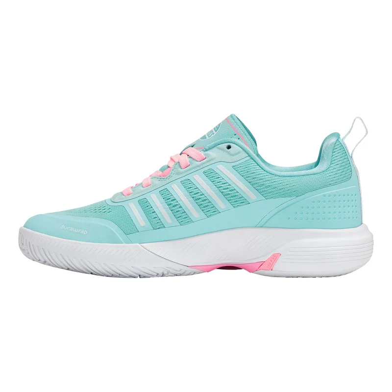Ultra Court Padelschuh Damen - türkis, weiß