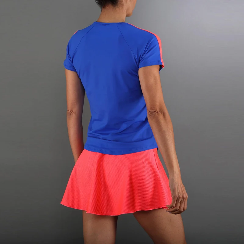 T-Shirt Damen-blau
