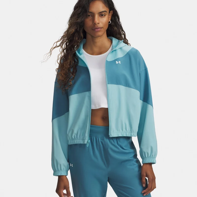 Rival Woven Trainingsjacke Damen-blau