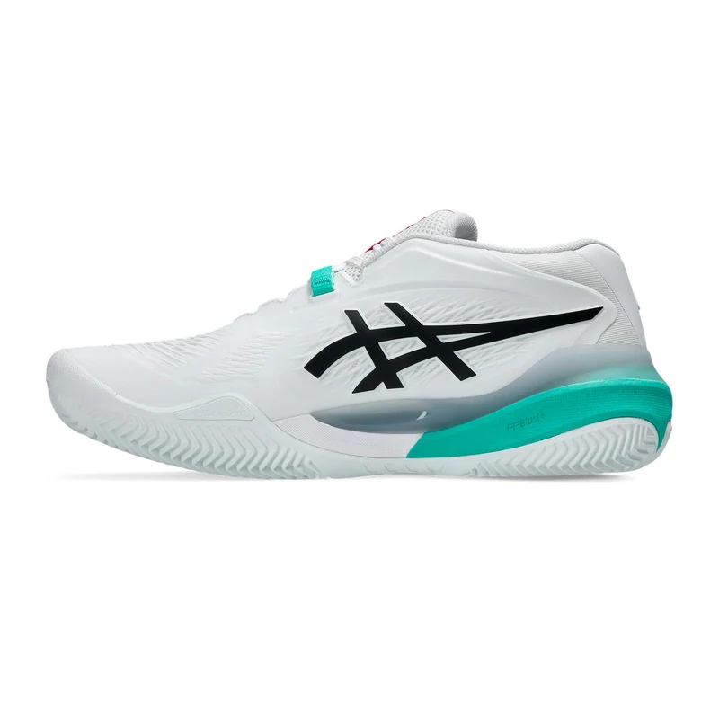 Gel-Resolution X Sandplatzschuh Herren - weiß, pink