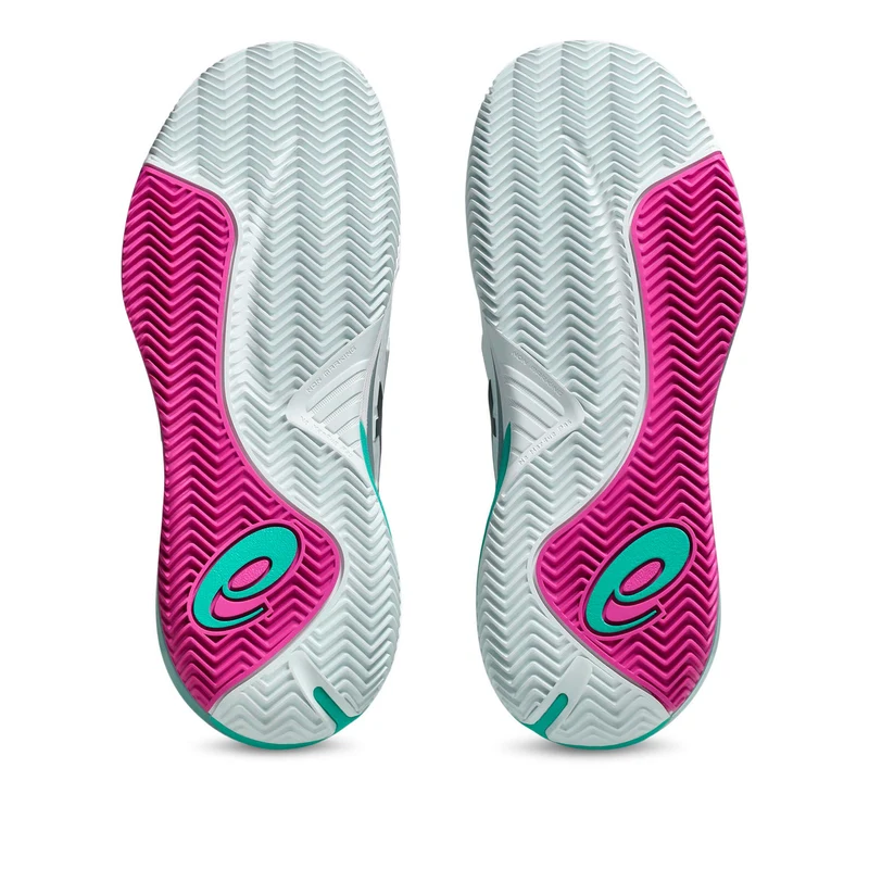 Gel-Resolution X Sandplatzschuh Herren - weiß, pink