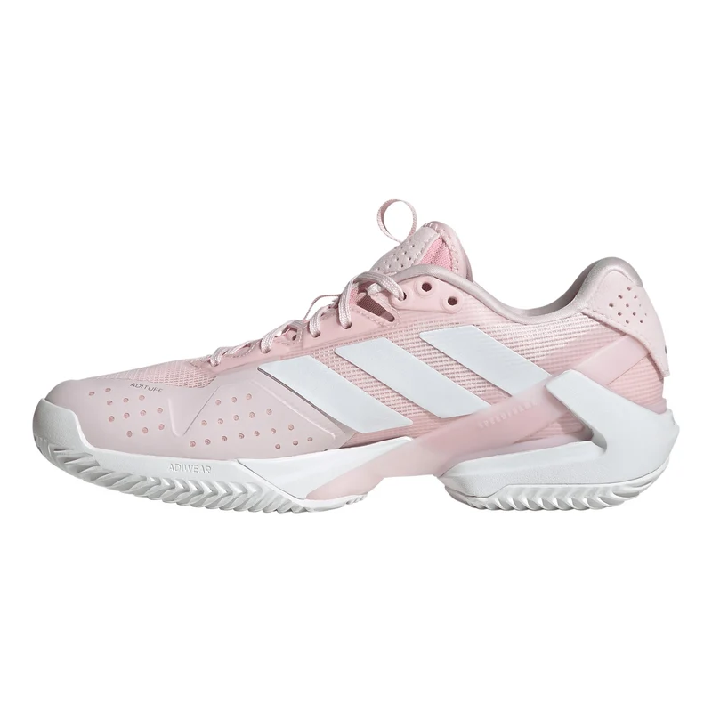 adizero Ubersonic 5 Sandplatzschuh Damen - pastellrosa, weiß