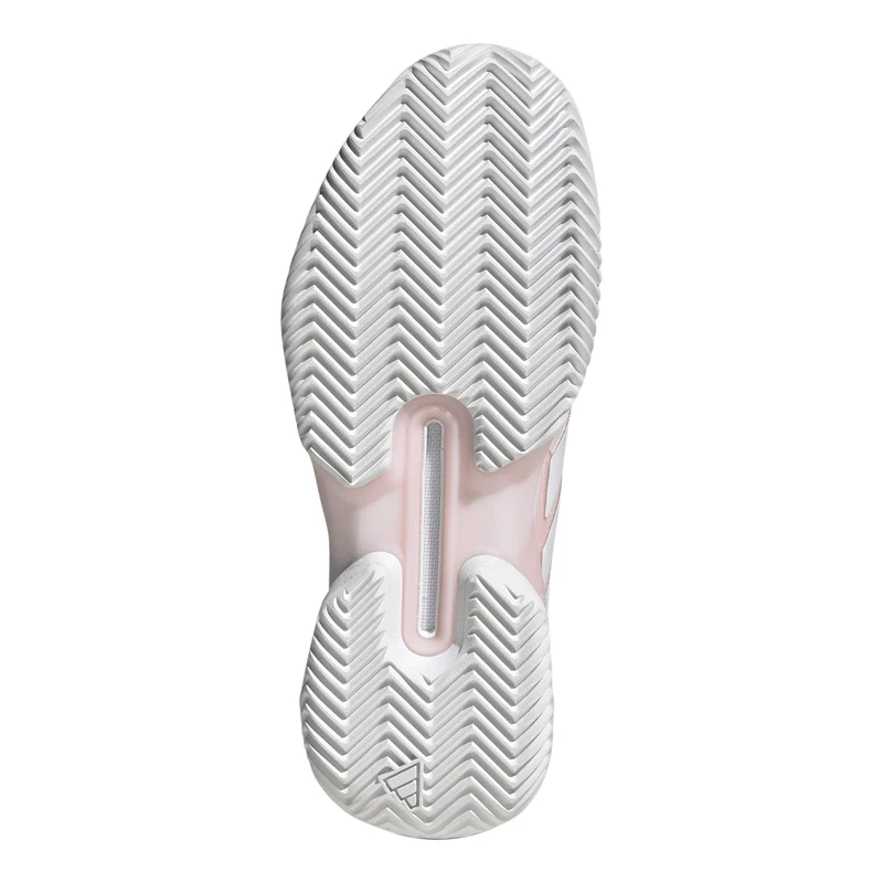 adizero Ubersonic 5 Sandplatzschuh Damen - pastellrosa, weiß