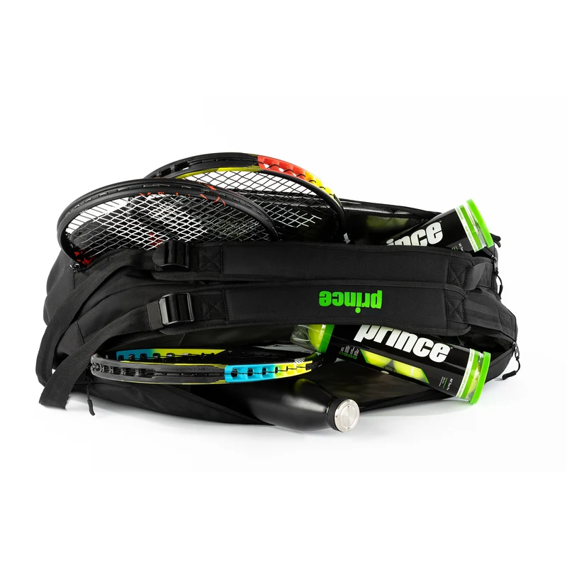 Tour Schlägertasche 9er-Schwarz,Grün