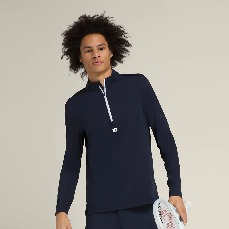 Elevate Performance Longsleeve Herren-Dunkelblau