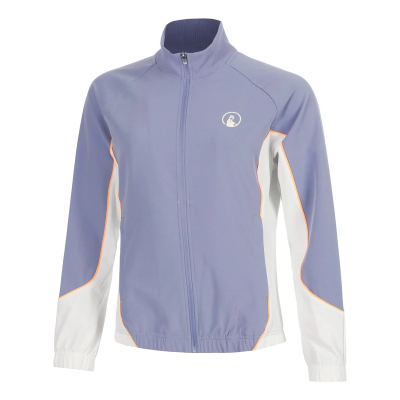 Glow Flow Trainingsjacke Damen - blau