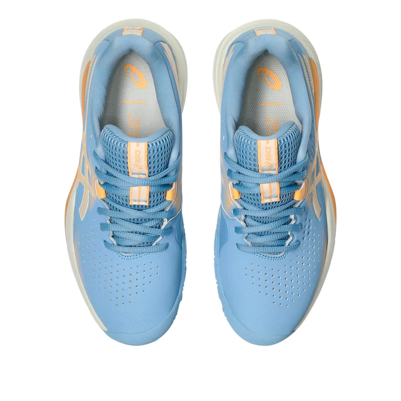 Gel-Challenger 15 Padelschuh Damen - hellblau, apricot