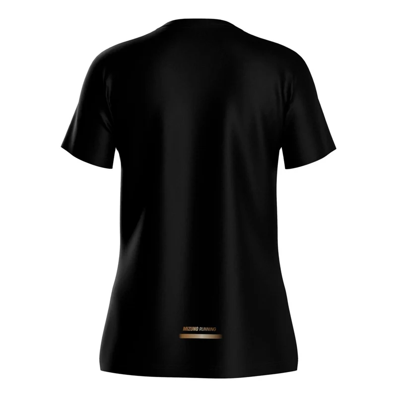 Active DryAeroFlow Graphic Laufshirt Damen - schwarz, gold