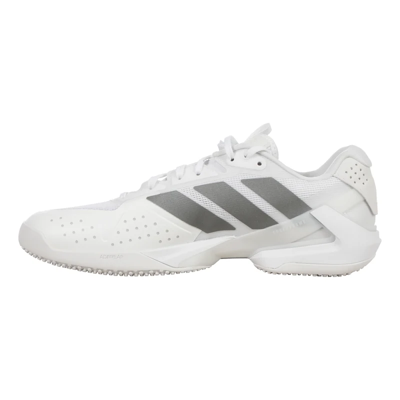adizero Ubersonic 5 Rasenschuh Herren - weiß, grau