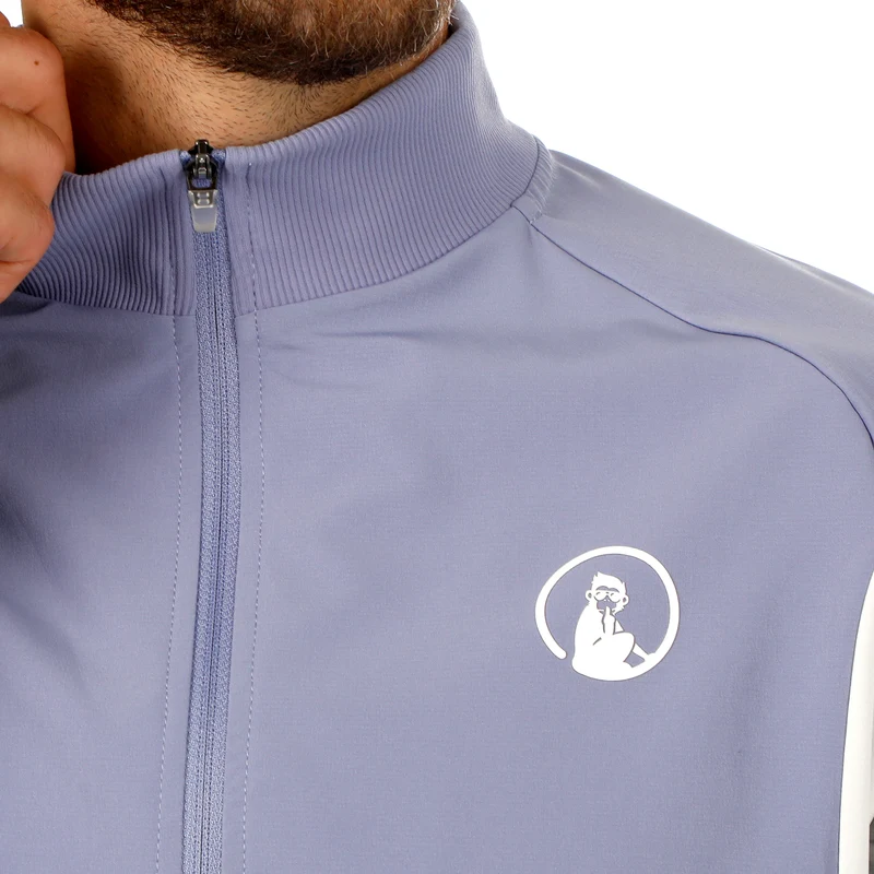 Glow Flow Trainingsjacke Herren - blau