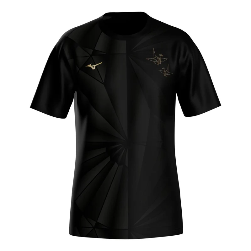 Active DryAeroFlow Graphic Laufshirt Herren - schwarz, gold