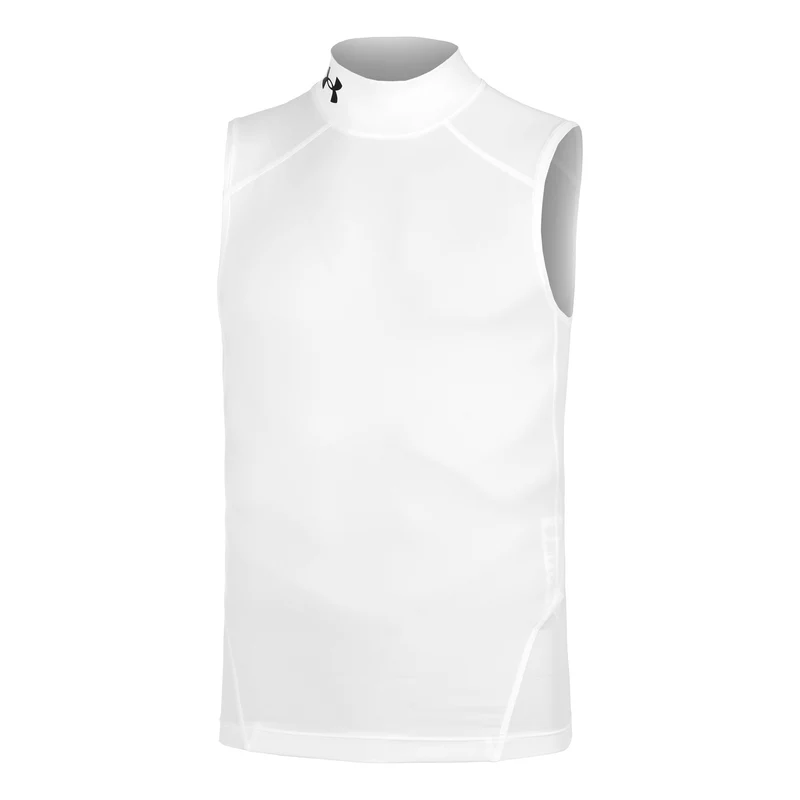 Armour Comp Mock Tank-Top Herren-Weiß