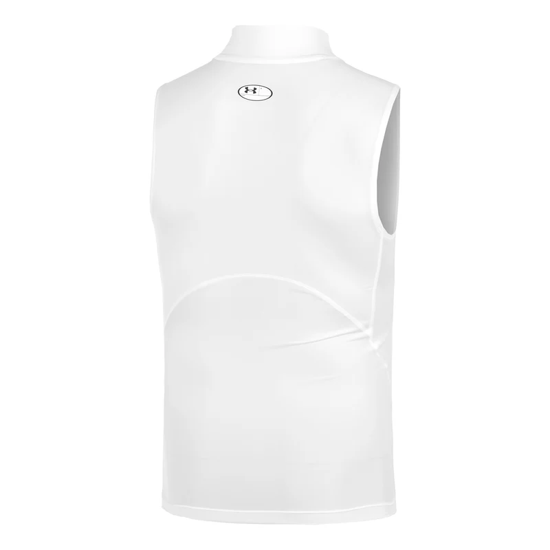 Armour Comp Mock Tank-Top Herren-Weiß
