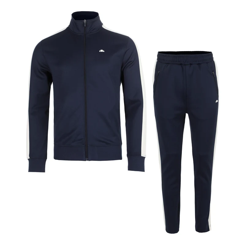 Tyro Trainingsanzug Herren - dunkelblau, creme