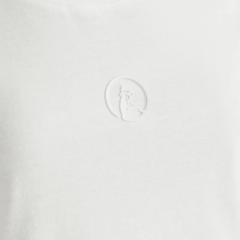 Tonal Core T-Shirt Damen-creme