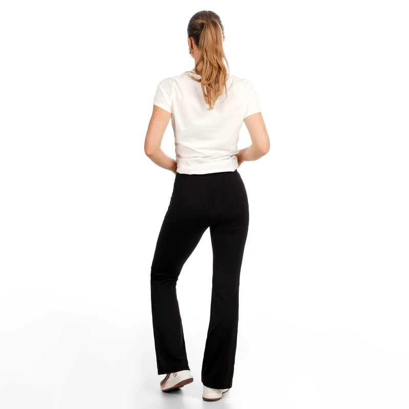 Tonal Core T-Shirt Damen-creme