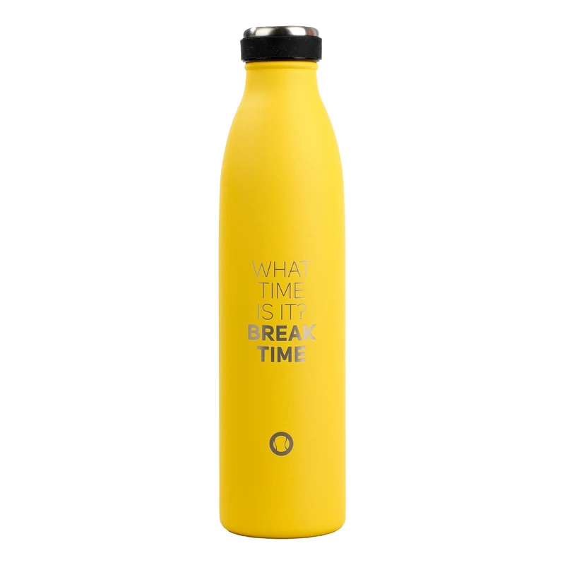 Break Time 750ml Trinkflasche-Gelb