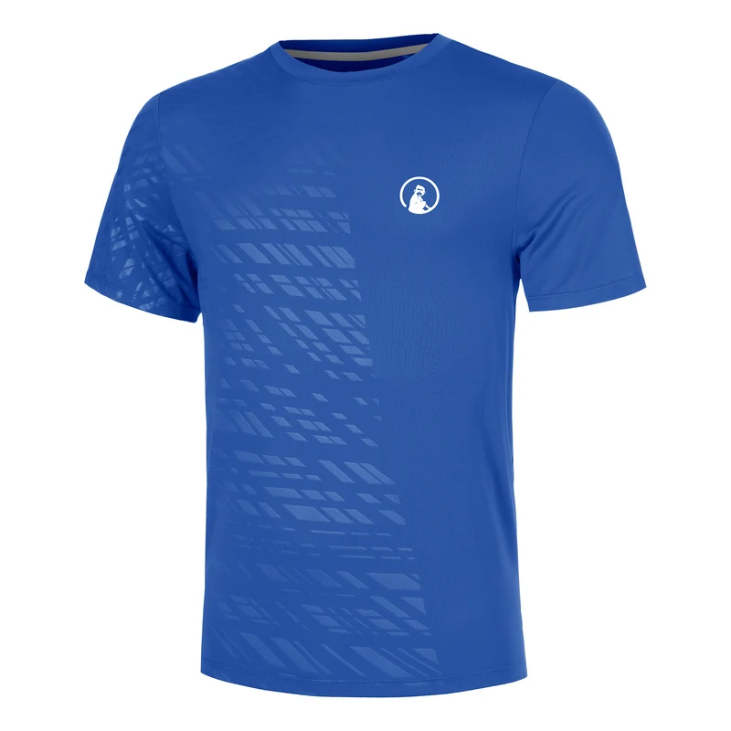 Receiver Embossed T-Shirt Herren - blau, weiß