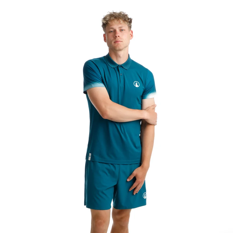 Create Tournament Polo Herren-Petrol,Mehrfarbig