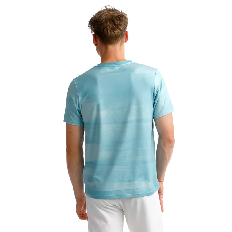 Create Receiver Wipe T-Shirt Herren-Hellblau,Weiß