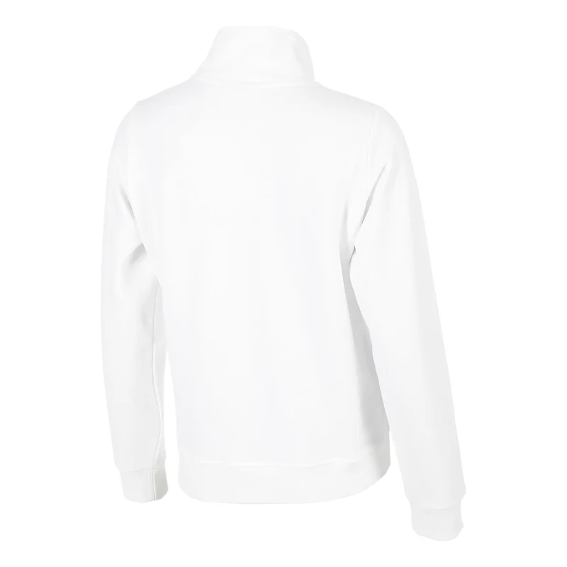Create Troyer Sweatshirt Damen-Weiß,Petrol
