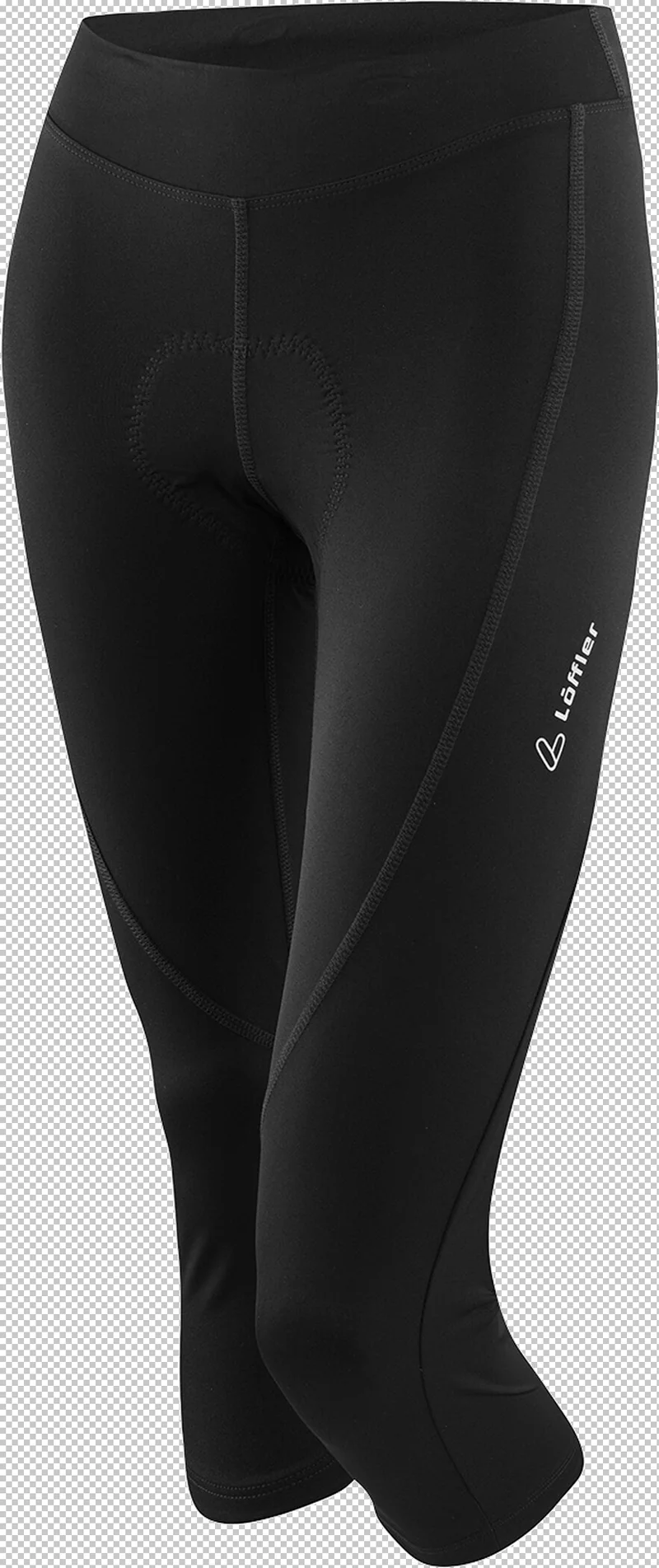 LÖFFLER Damen Tight W 3/4 Bike Tights TOUR II