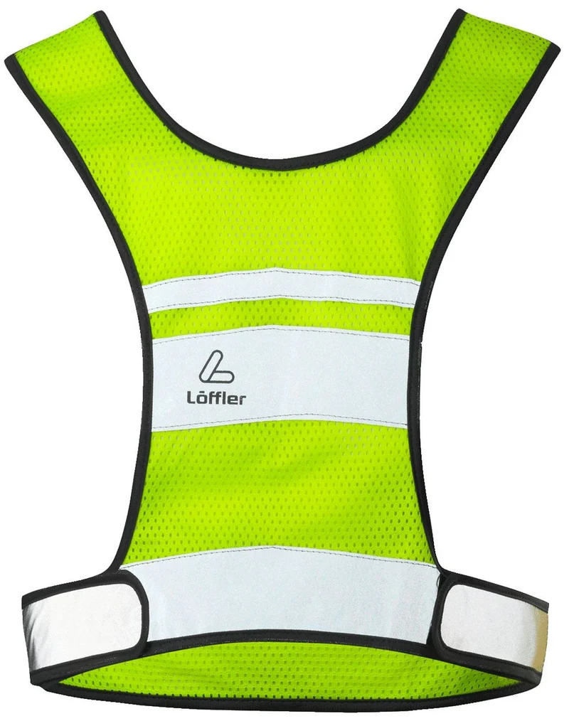 LÖFFLER REFLEX VEST – Leichte, sichtbare Sportweste