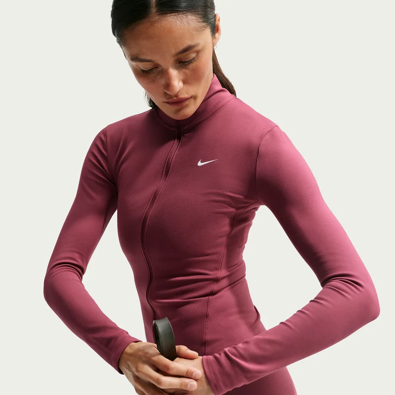 One Fitted Trainingsjacke Damen - mauve