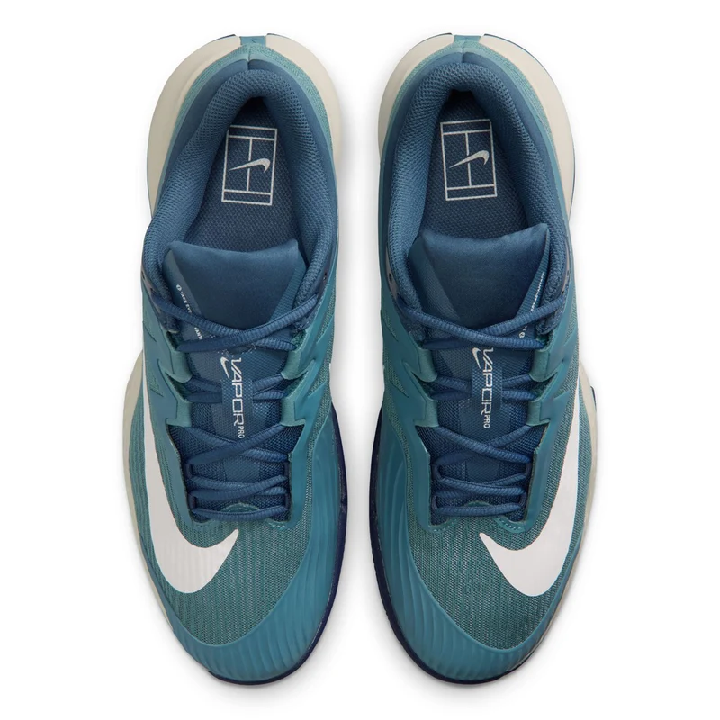 Zoom Vapor Pro 3 Sandplatzschuh Herren - petrol, weiß