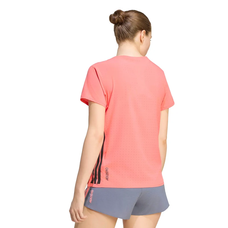 adizero Tee Laufshirt Damen - rot