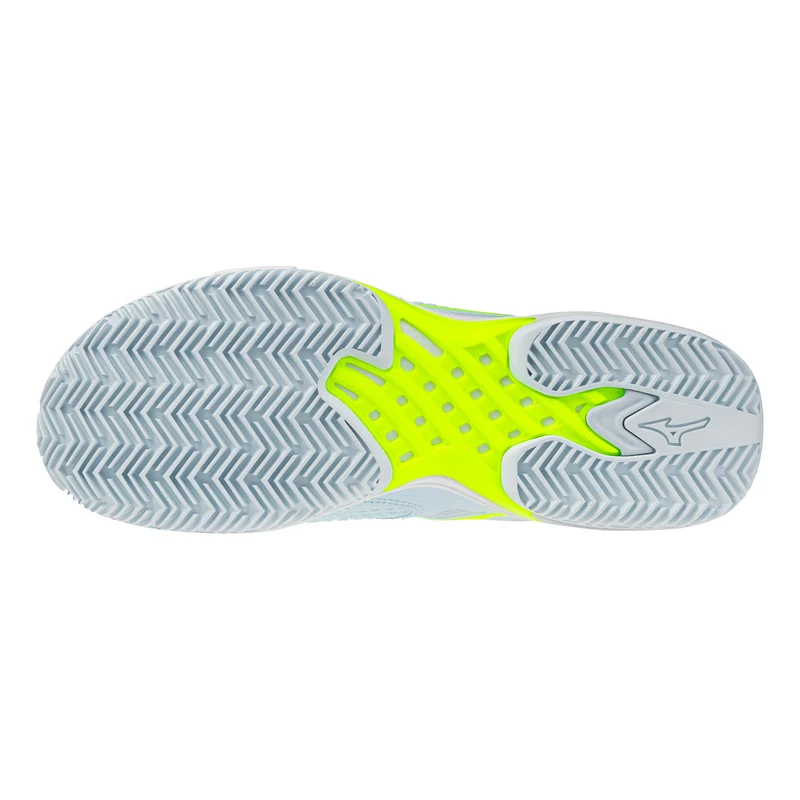 Wave Exceed Tour 7 Sandplatzschuh Damen - weiß, hellblau